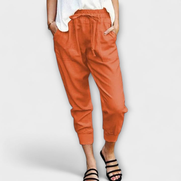 Blaire – Pantalon en Lin avec Mélange de Coton
