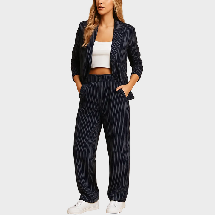 Annelies - Ensemble blazer et pantalon élégant pour femmes
