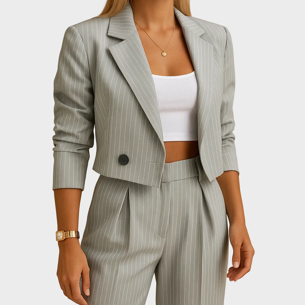 Annelies - Ensemble blazer et pantalon élégant pour femmes