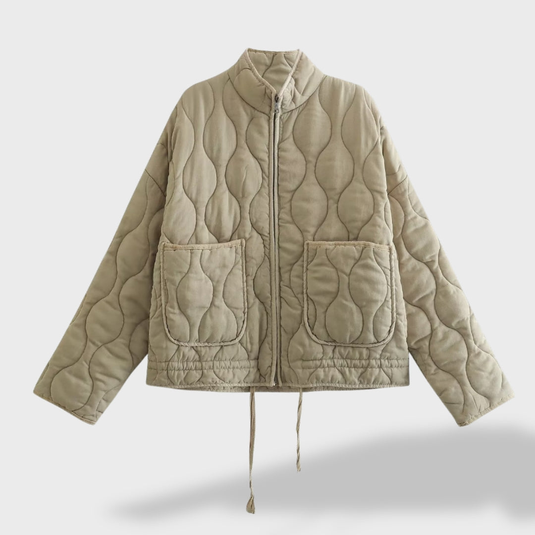 Grace | Veste Bombers Matelassée pour Femmes en Fleece