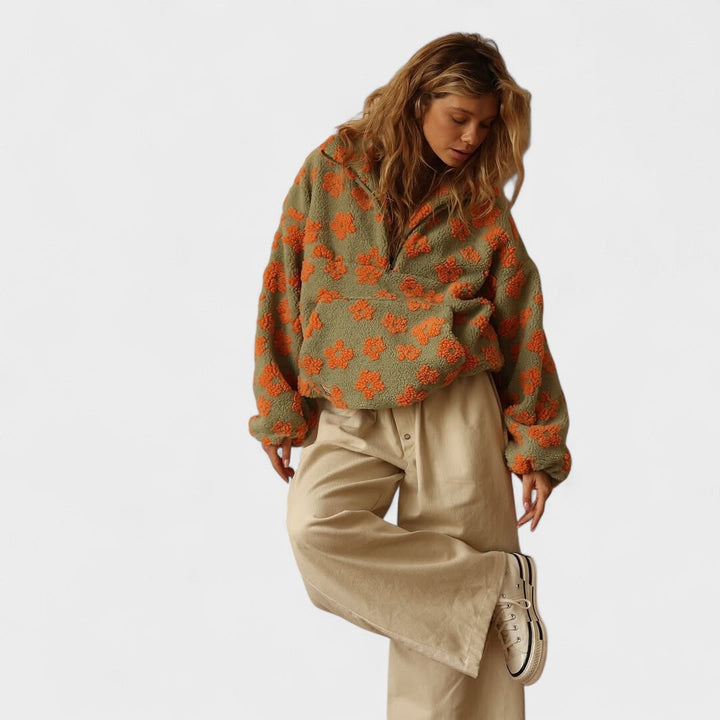 Daisy | Pull en polaire Bloom