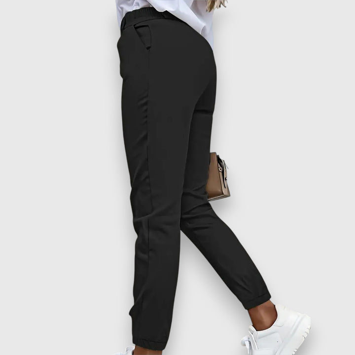 Isabel – Pantalon Élégant à Taille Haute
