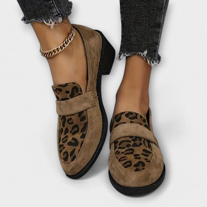 Karla – Chaussures Élégantes pour Femmes avec Imprimé Léopard