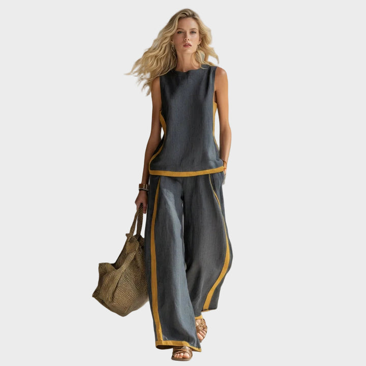 Teresa - Ensemble de Vêtements en Lin Élégant