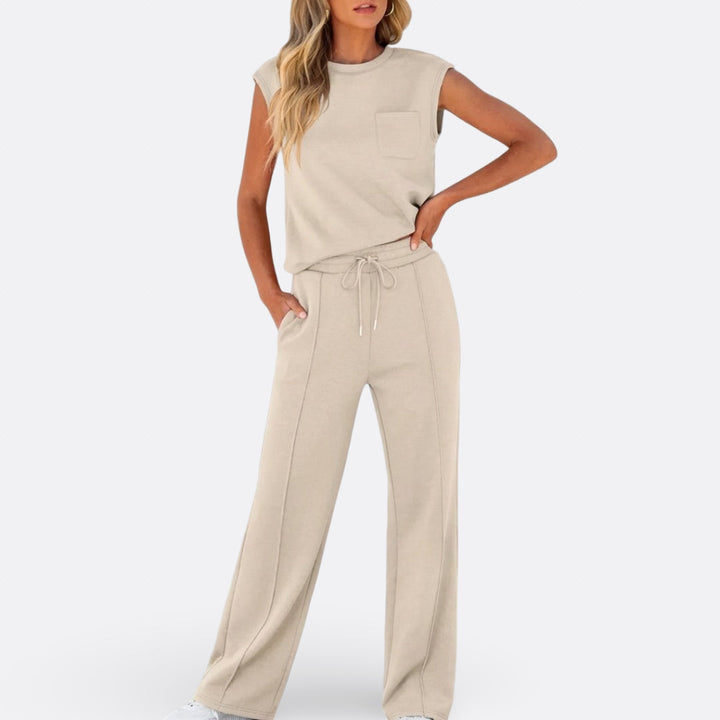 Iris - Ensemble Décontracté en Tissu Doux de Lounge