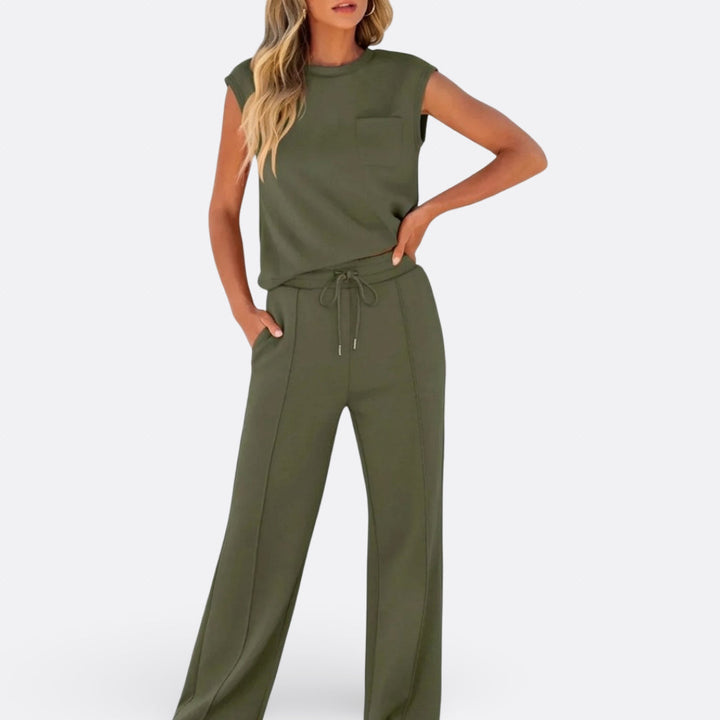 Iris - Ensemble Décontracté en Tissu Doux de Lounge