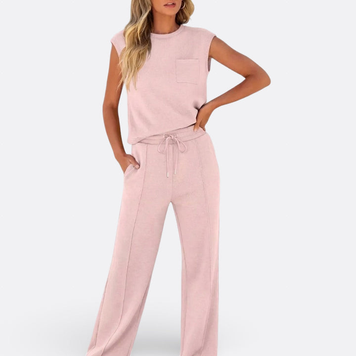 Iris - Ensemble Décontracté en Tissu Doux de Lounge