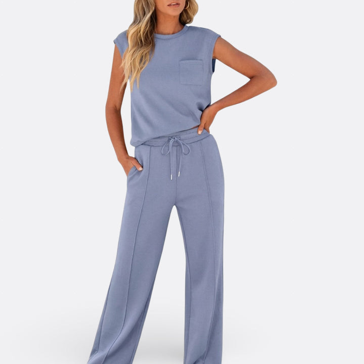Iris - Ensemble Décontracté en Tissu Doux de Lounge