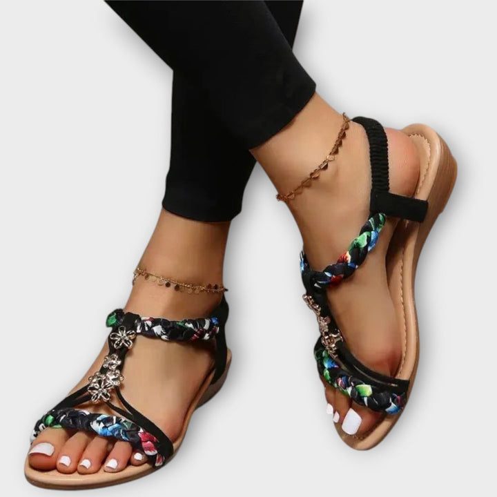 Sandale pour femmes Bequemi en style bohémien