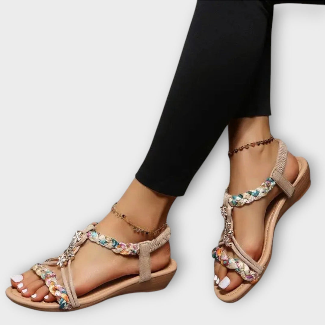 Sandale pour femmes Bequemi en style bohémien