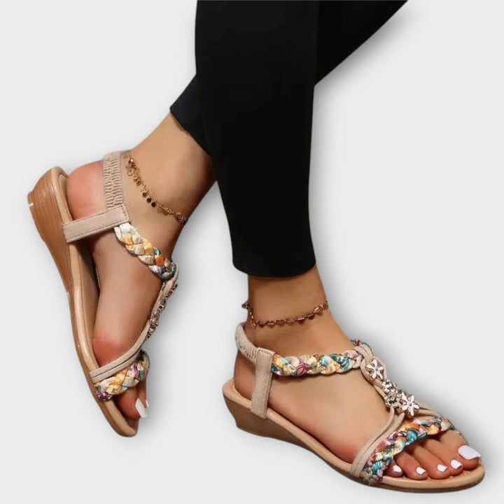 Sandale pour femmes Bequemi en style bohémien