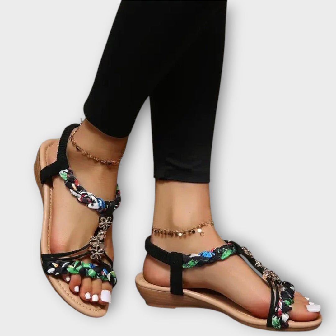 Sandale pour Femmes Bequemi au Style Bohème