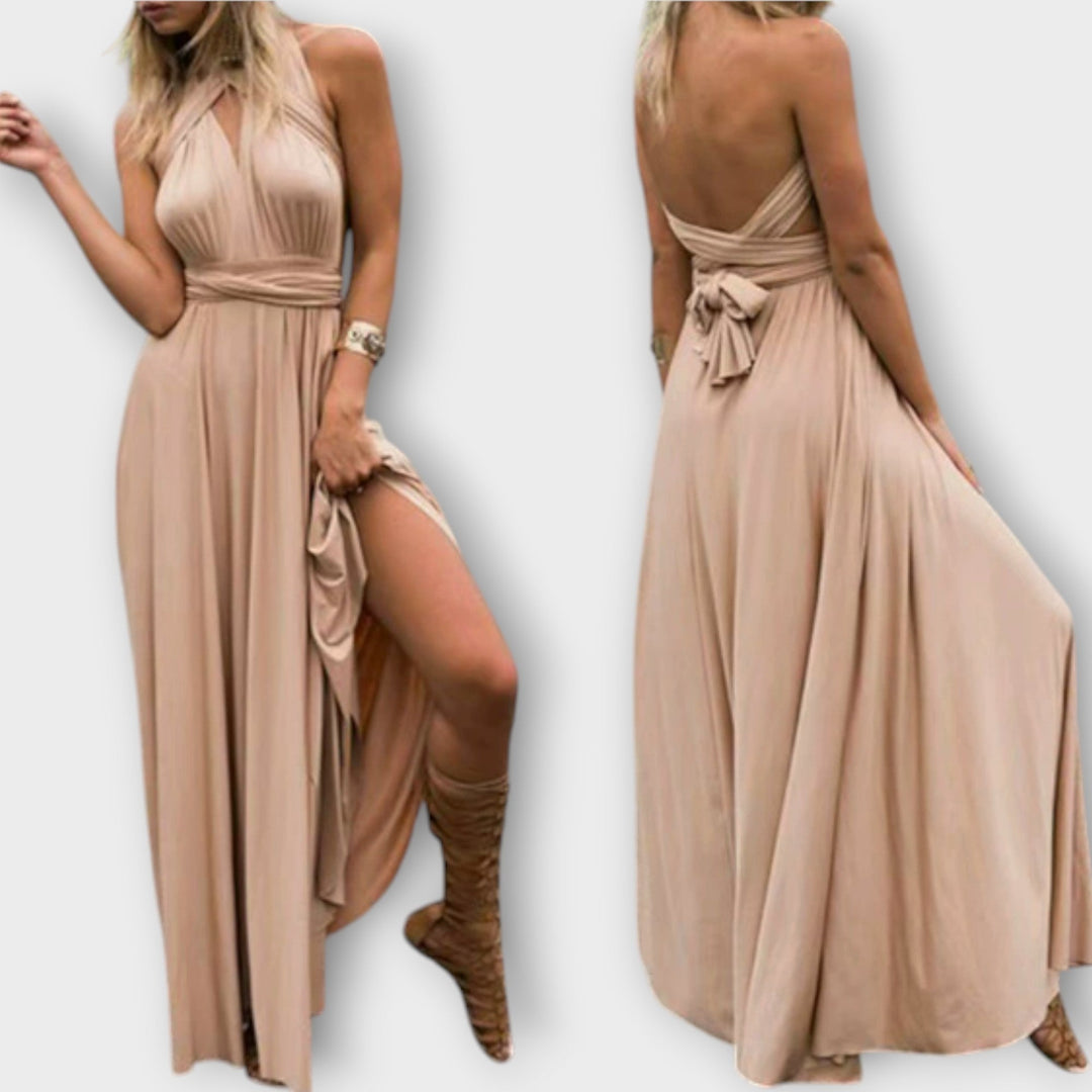 Zara - Robe Maxi Enveloppante