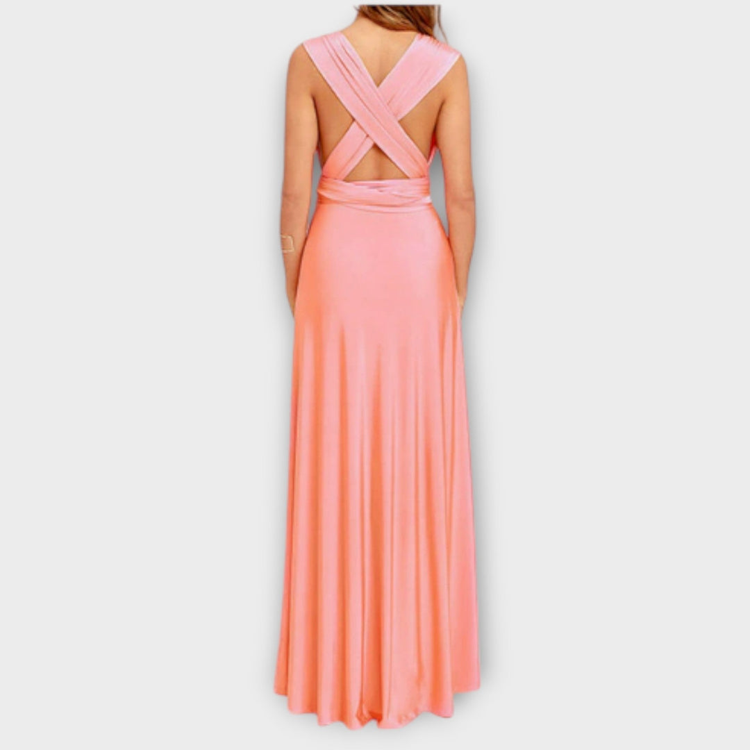 Zara - Robe Maxi Croisée