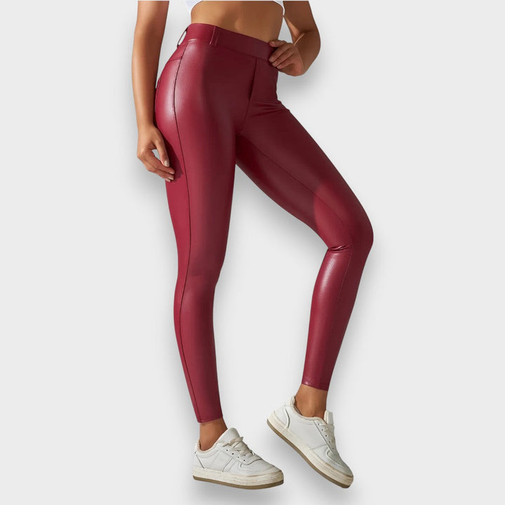 Alice | Collants de modelage en simili cuir