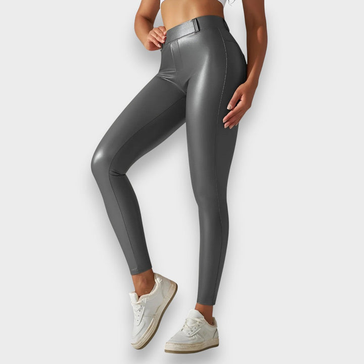 Alice | Collants de modelage en simili cuir