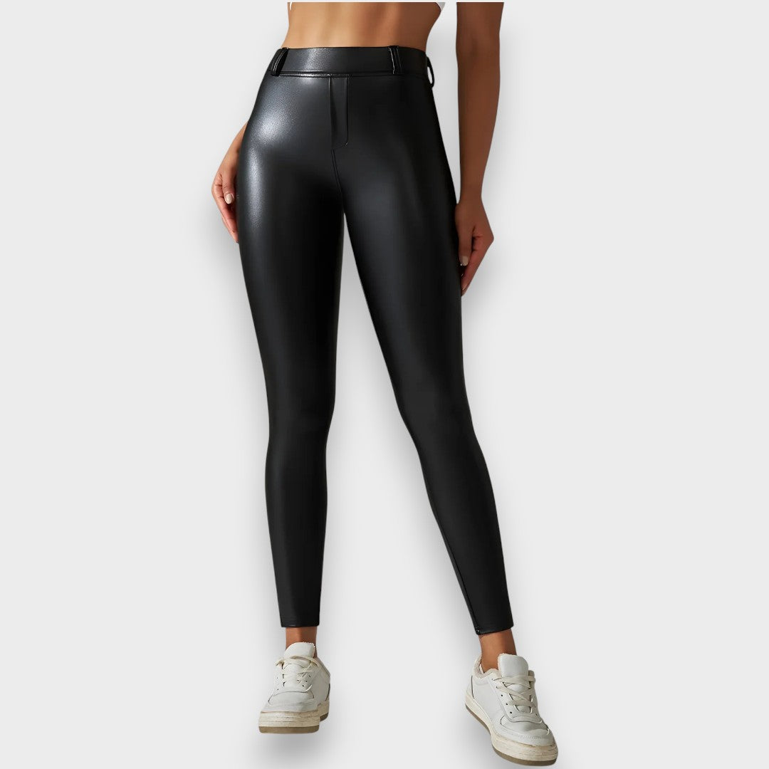 Alice | Collants de modelage en simili cuir