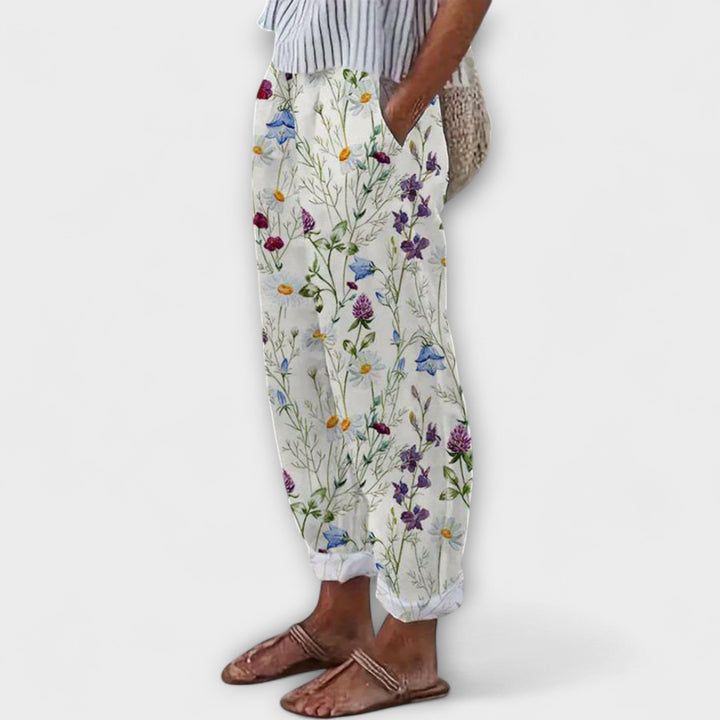 Airish – Pantalons Boutonnés Décontractés Imprimés Caractéristiques