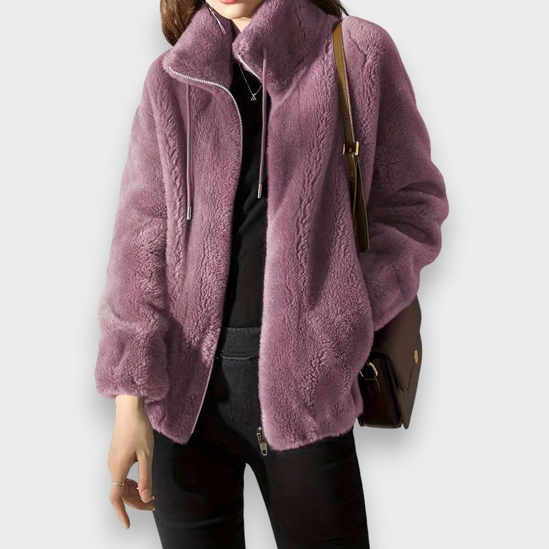 Delphine | Veste Zip Douillette