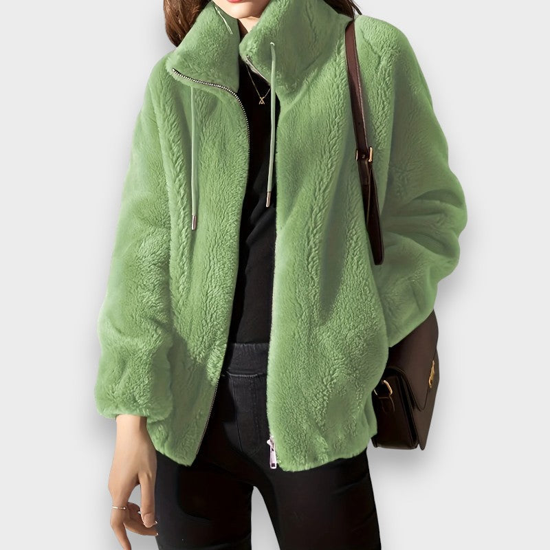 Delphine | Veste Zip Douillette