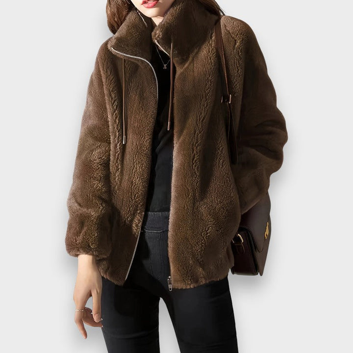 Delphine | Veste Zip Douillette