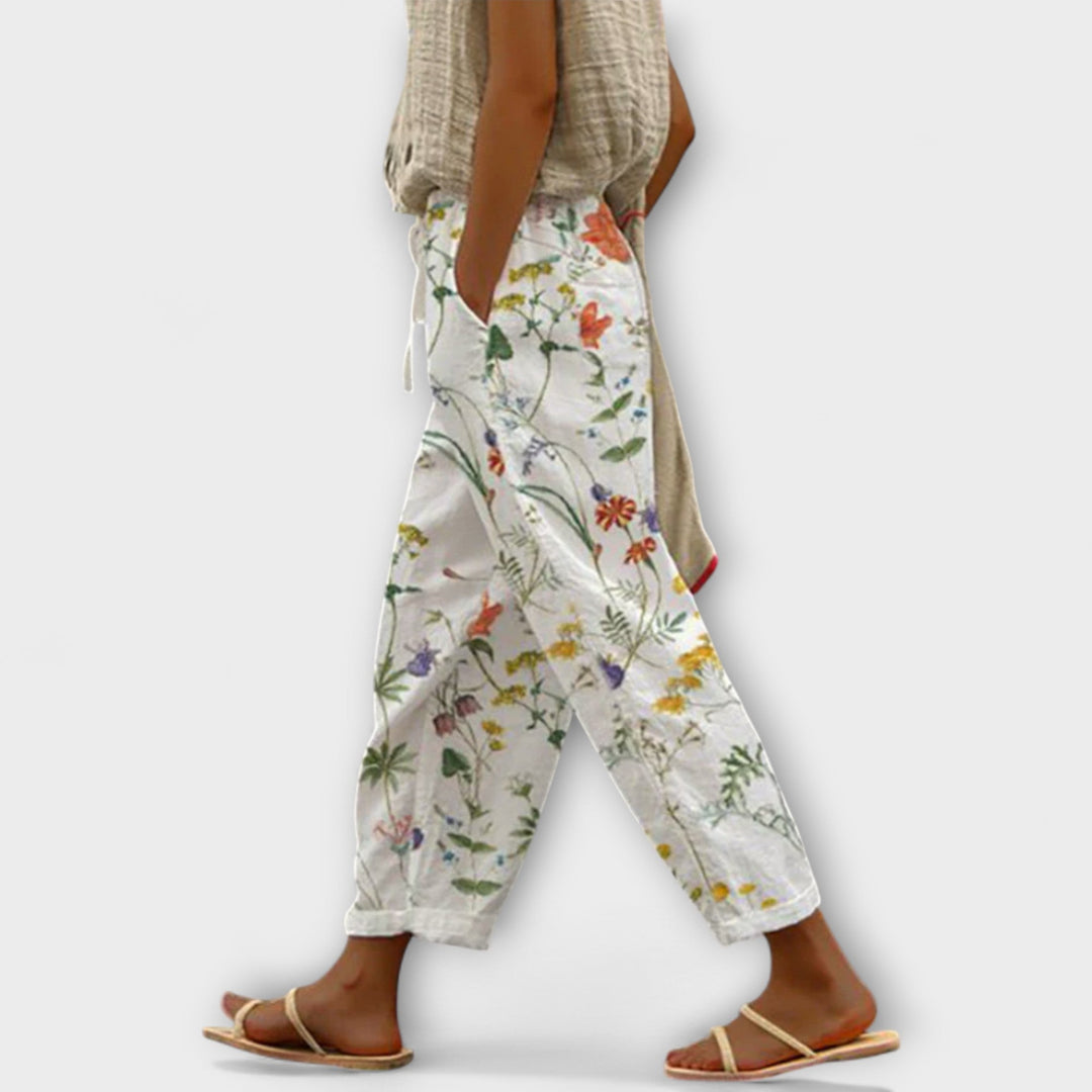 Airish – Pantalons Boutonnés Décontractés Imprimés Caractéristiques