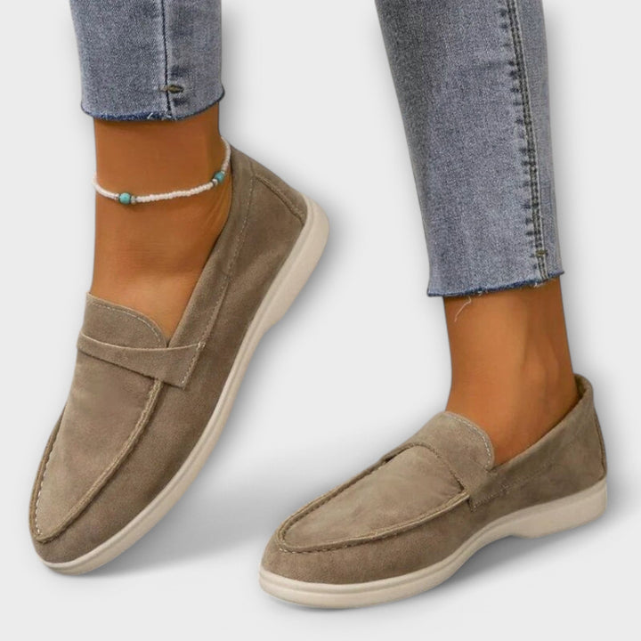 Mocassins en Daim Élégants pour Femmes
