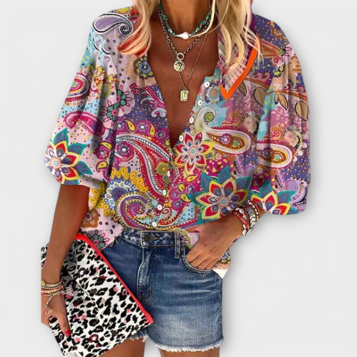 Felicia – Blouse Rétro
