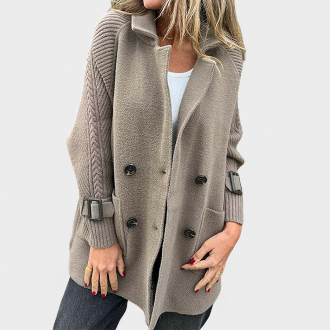 Lara | Manteau double mi-long