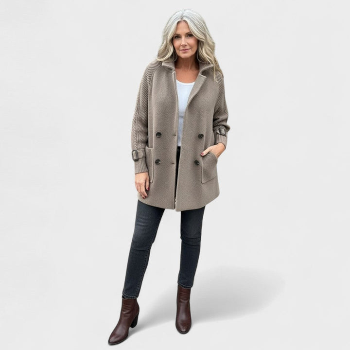 Lara | Manteau double mi-long