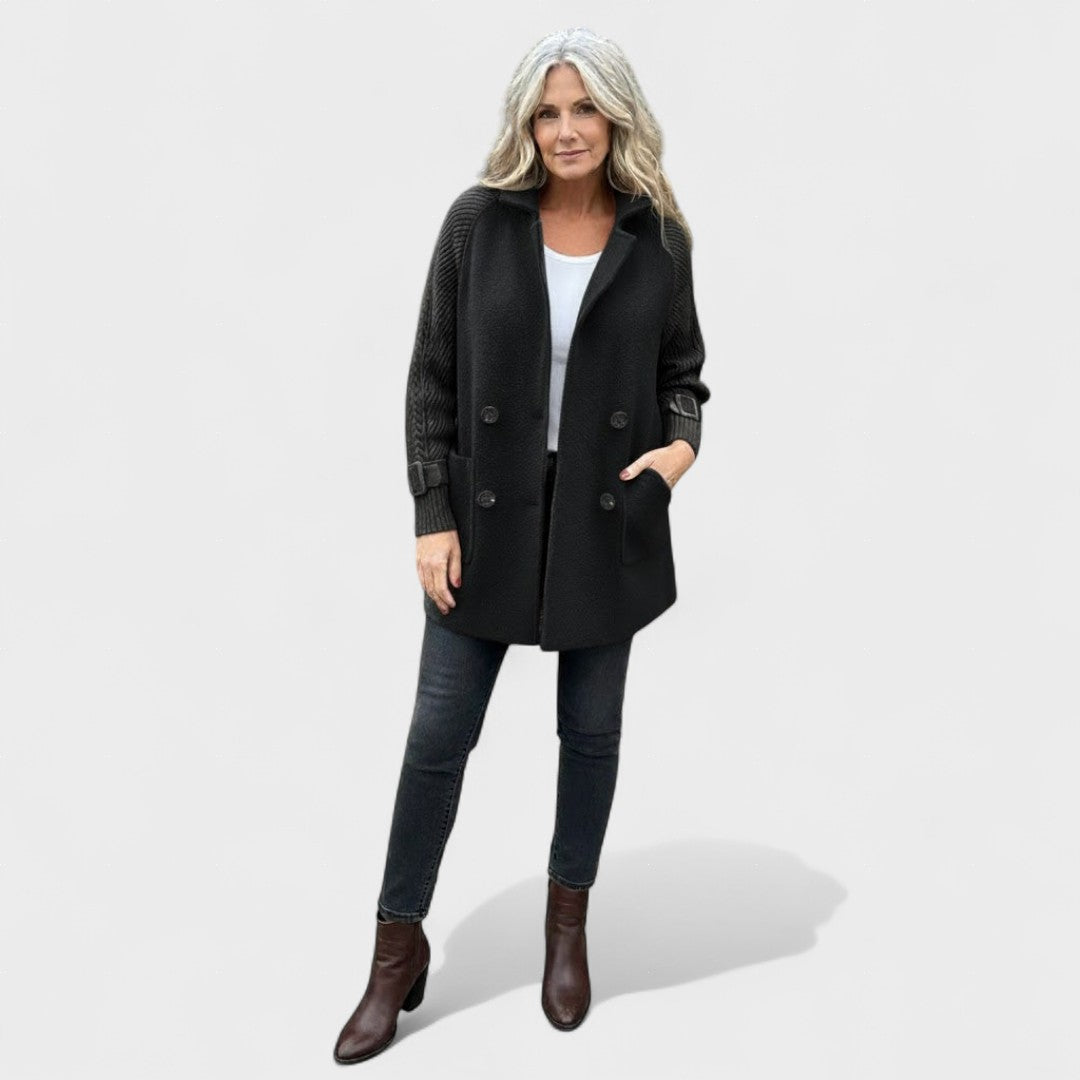 Lara | Manteau double mi-long