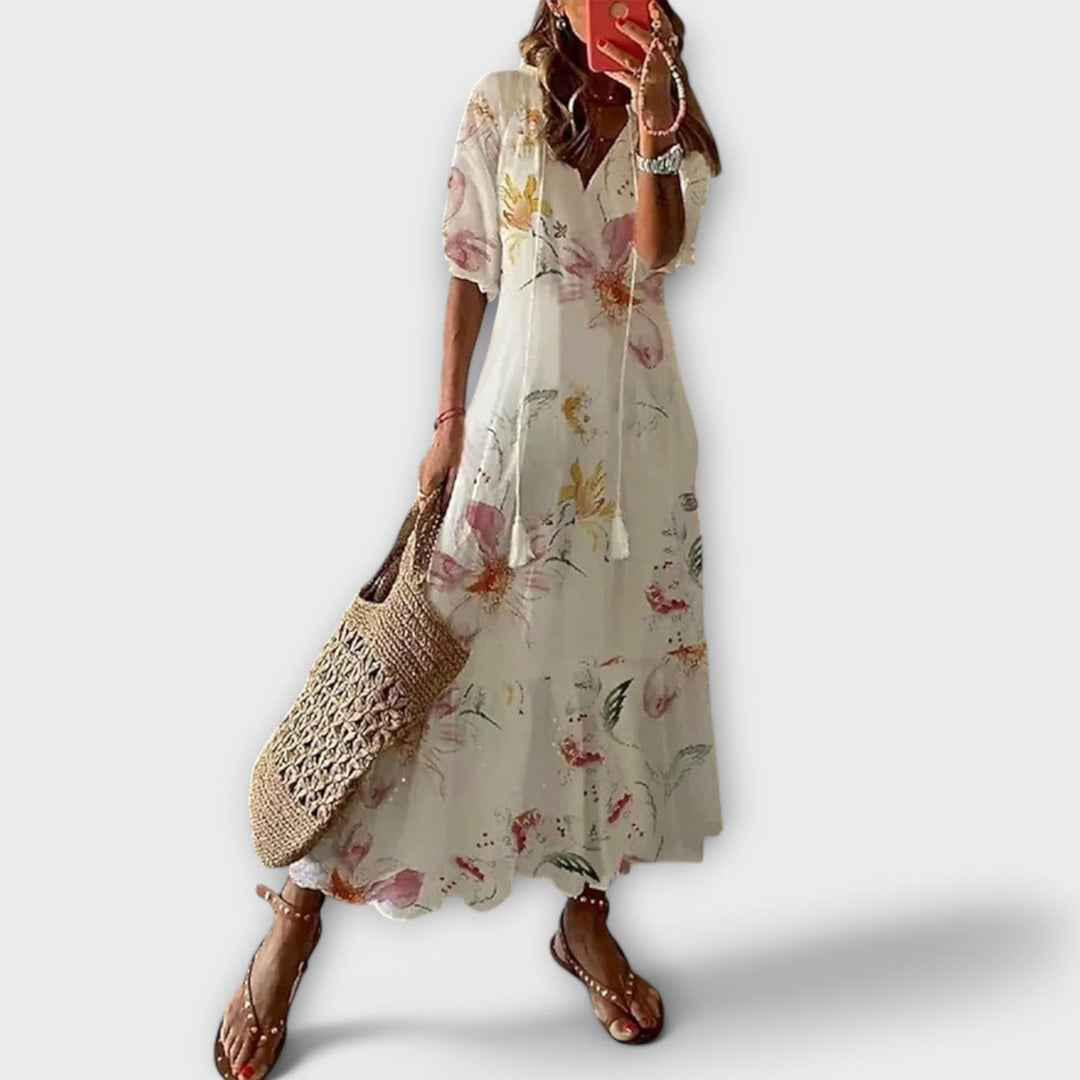 Bettina - Robe Maxi Bohémienne