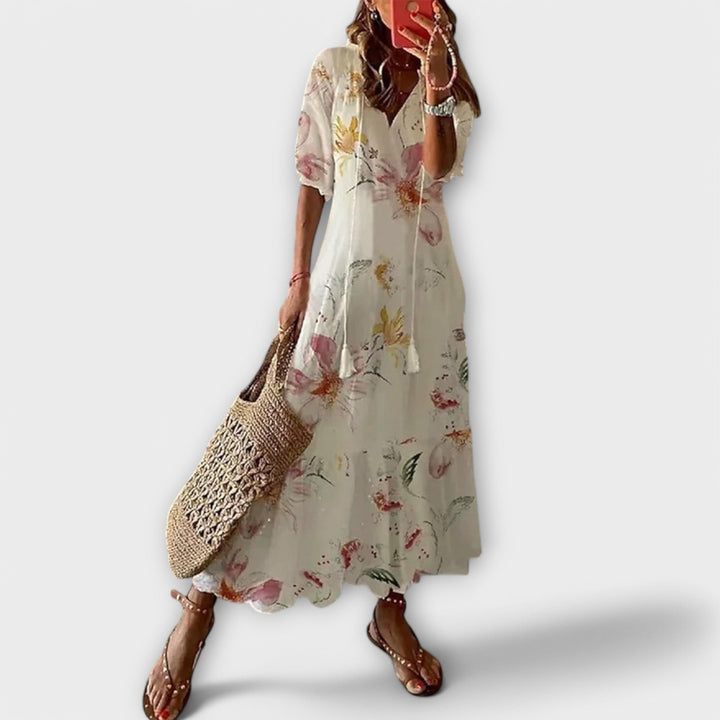 Bettina - Robe Maxi Bohémienne