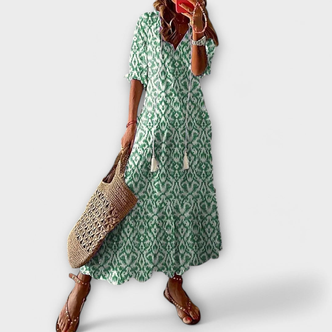 Bettina - Robe Maxi Bohémienne