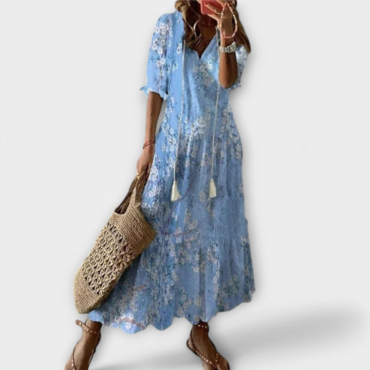 Bettina - Robe Maxi Bohémienne