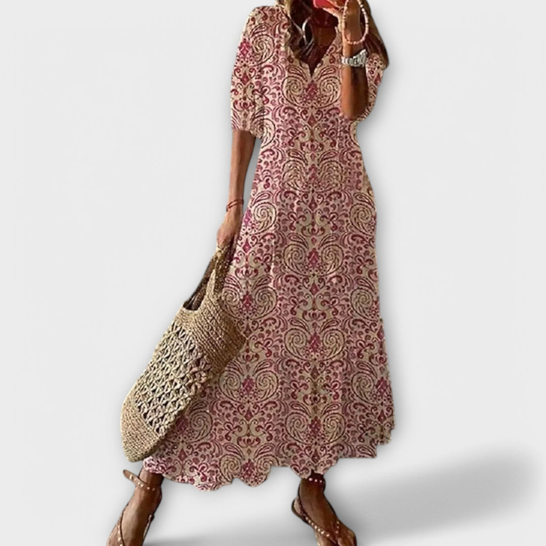 Bettina - Robe Maxi Bohémienne