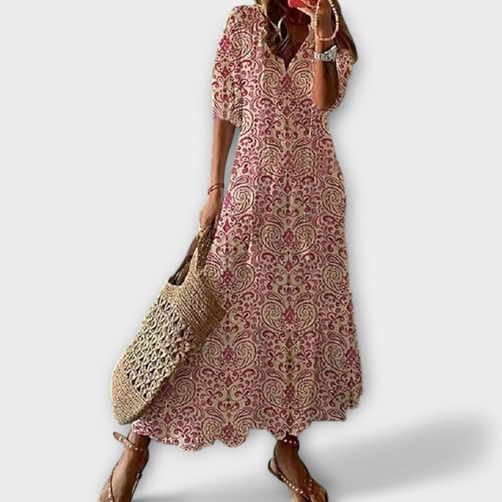 Bettina - Robe Maxi Bohémienne