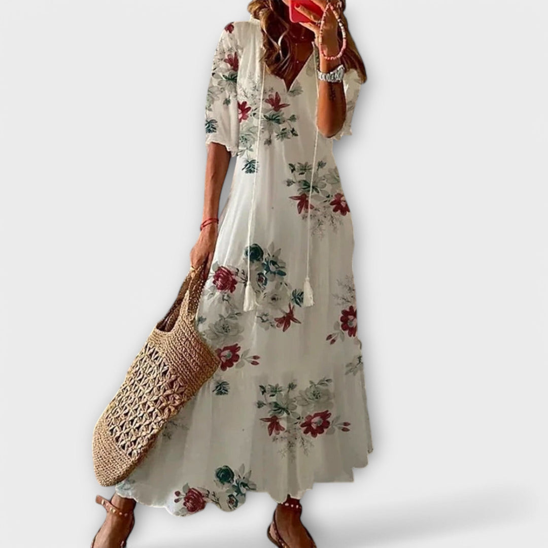 Bettina - Robe Maxi Bohémienne