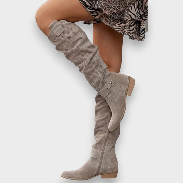 Rose | Bottes Montantes