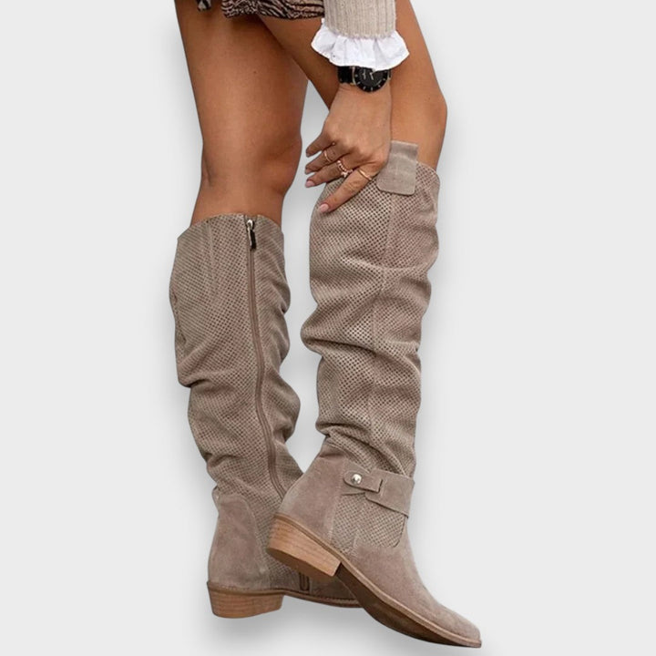 Rose | Bottes Montantes