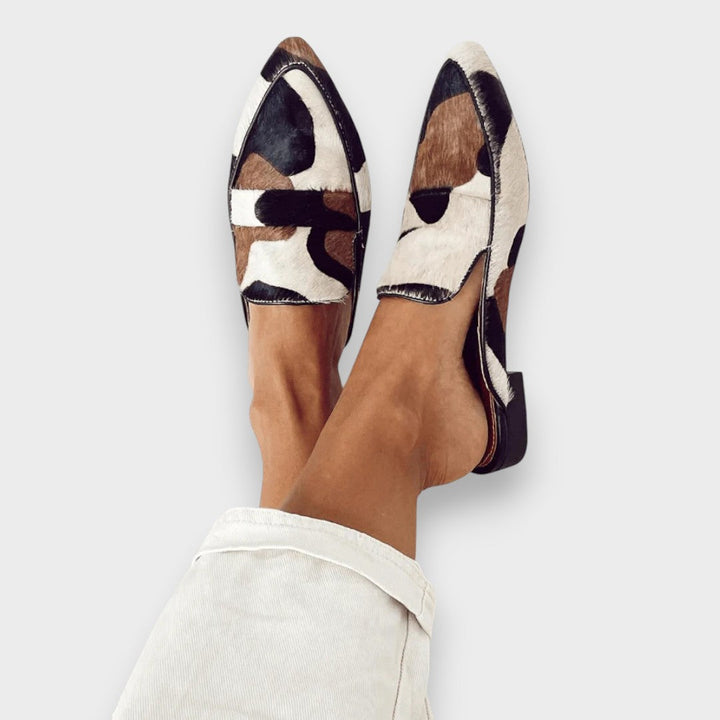 Marlis | Mocassin avec motif abstrait