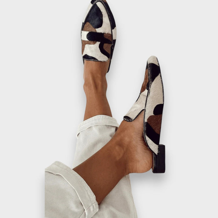 Marlis | Mocassin avec motif abstrait