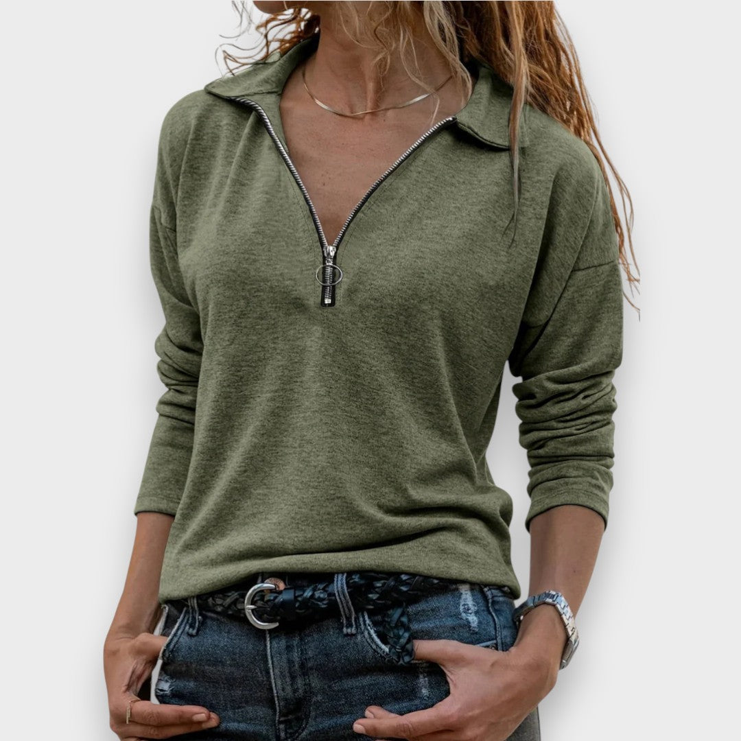 Genève | Pull à demi-zip