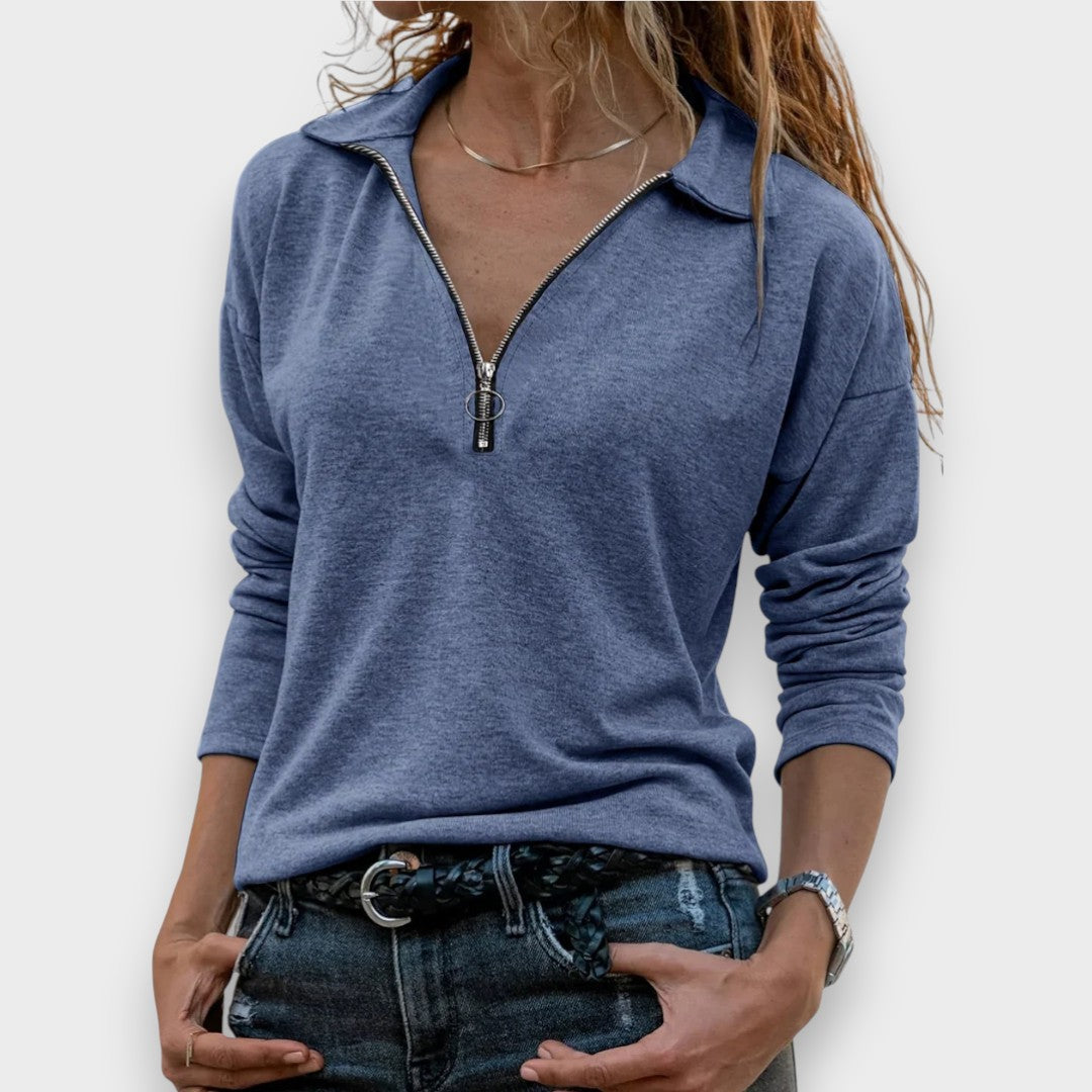 Genève | Pull à demi-zip