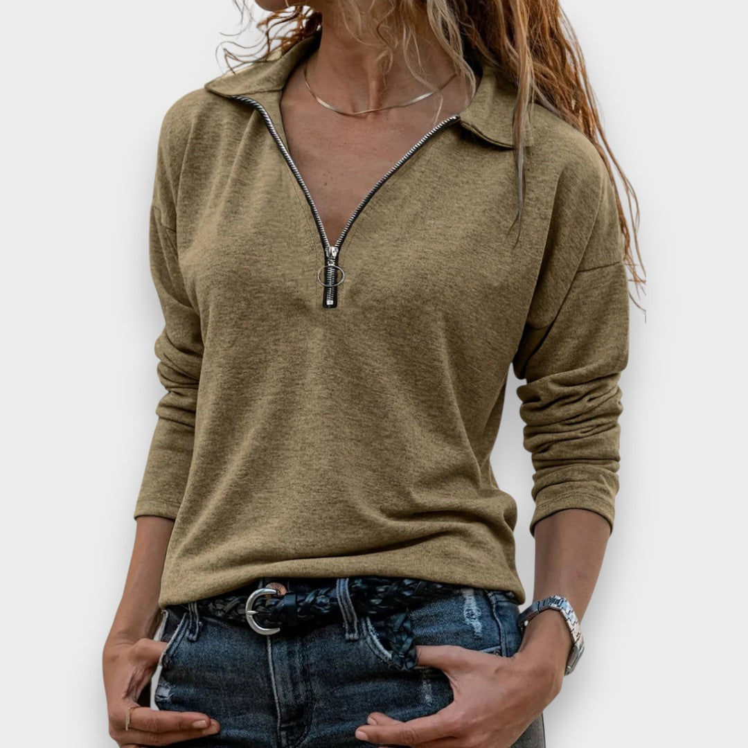 Genève | Pull à demi-zip