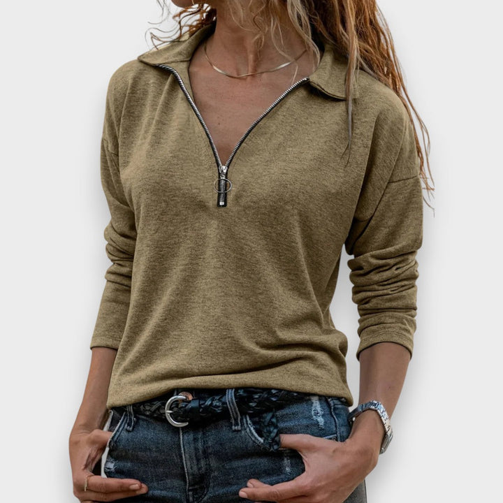 Genève | Pull à demi-zip