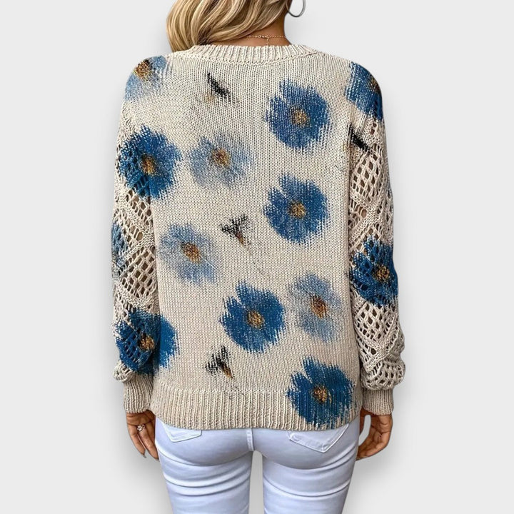 Carina | Pull Floral Délicat