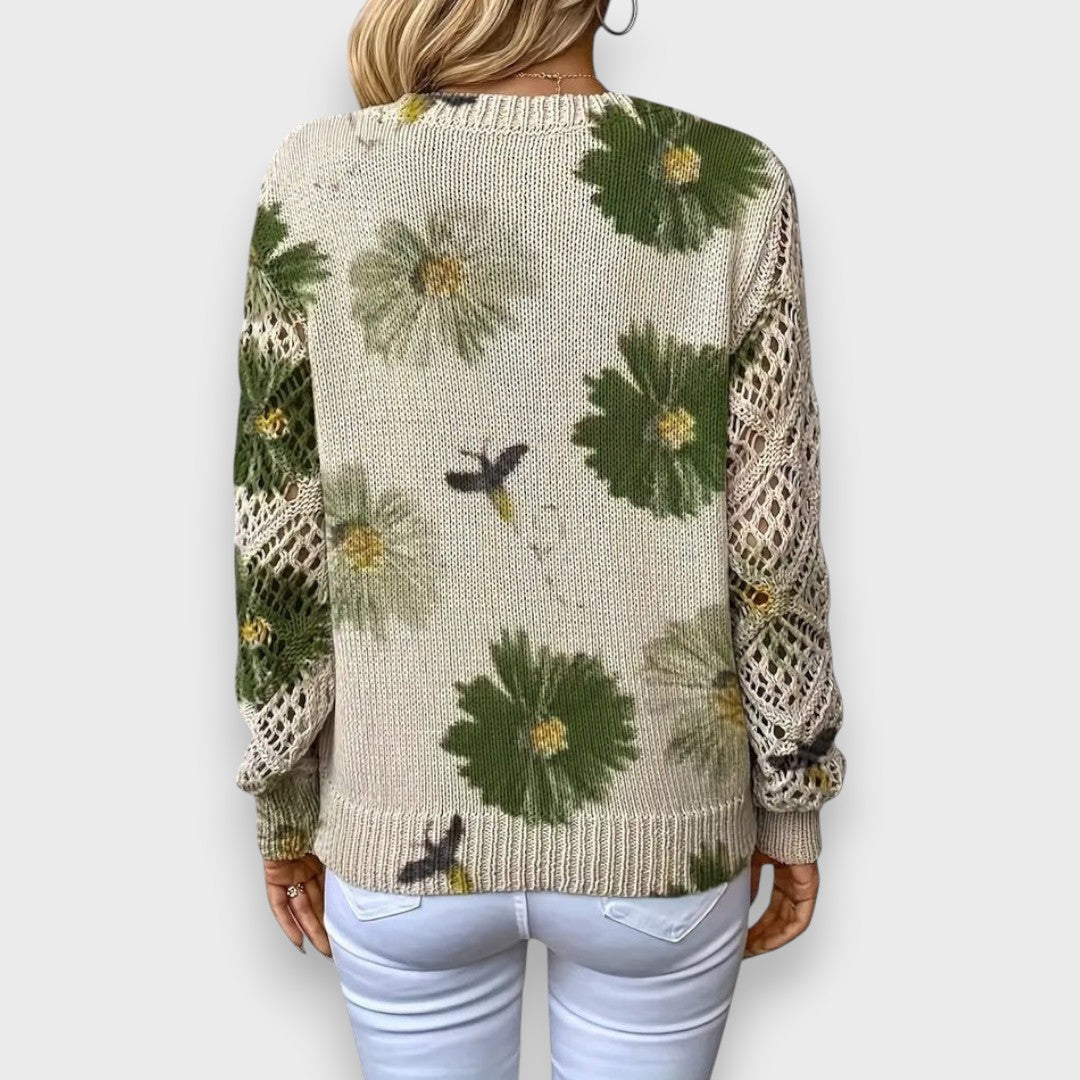 Carina | Pull Floral Délicat