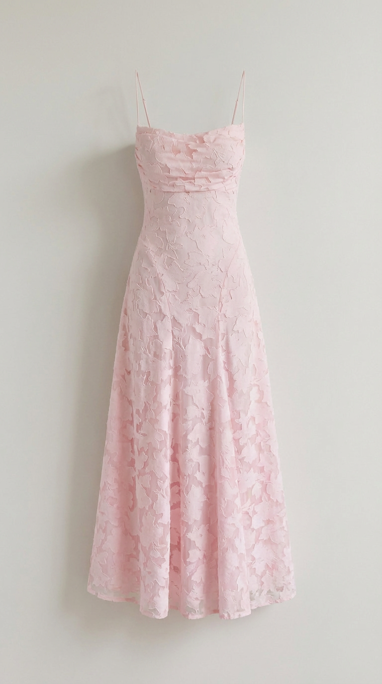 Robe Maxi en Dentelle Florale Isla