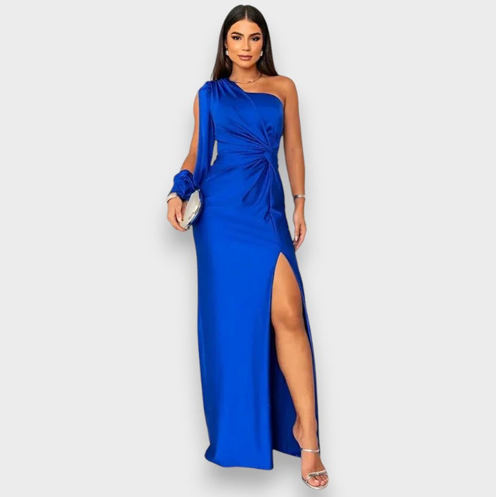 Zarra | Robe Maxi Élégante à Une Épaule